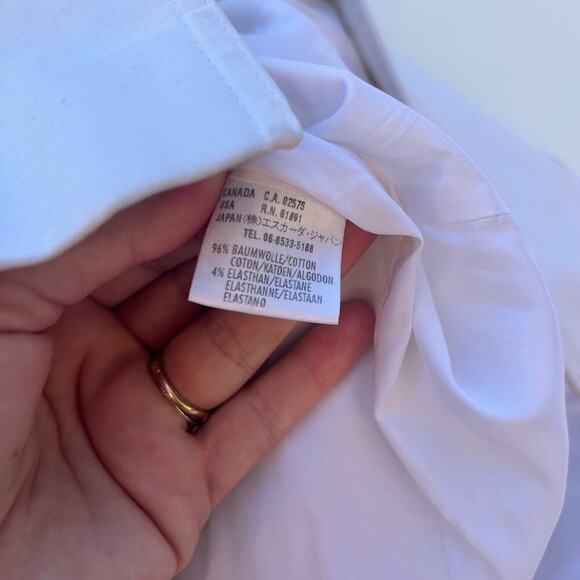 Escada White Business Blazer Jacket Cream Single Breasted Snaps 36 Small - Picture 9 of 11